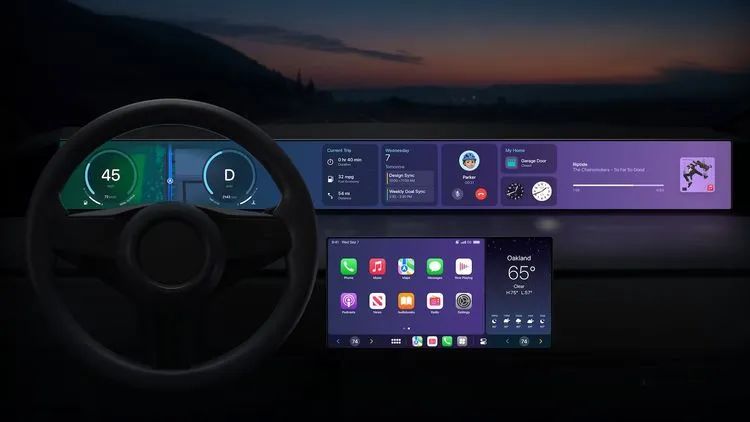 Carplay2 示意图 图源:Apple Carplay2 示意图 图源:Apple