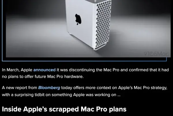 苹果Mac Pro停产内幕曝光：两代未发布机型与Extreme芯片计划悉数搁浅